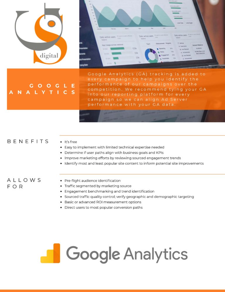 13_GSI_Google Analytics One Sheet
