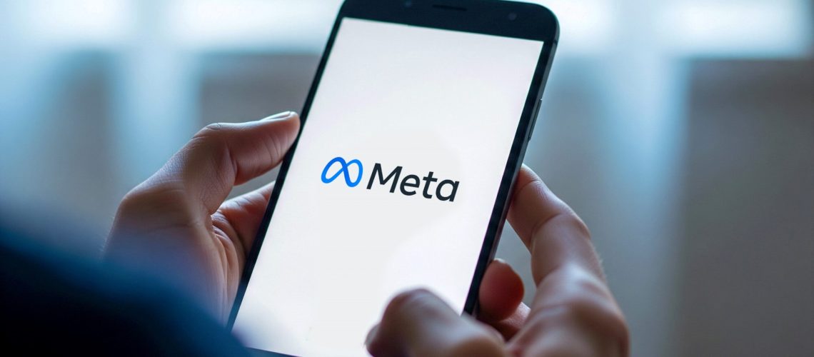 Meta app on phone